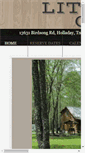 Mobile Screenshot of littleeasycabins.com